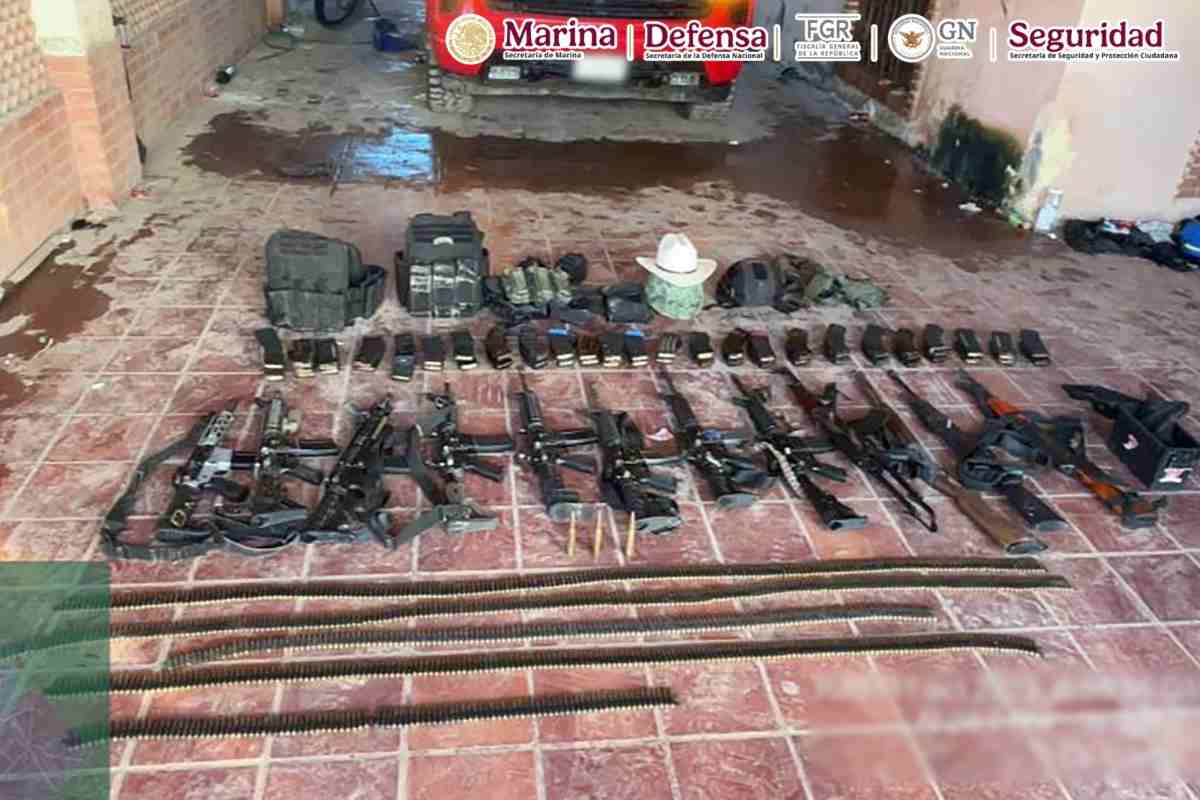 armas aseguradas operativo Navolato