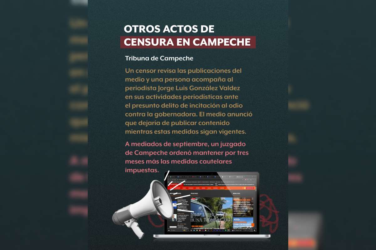 censura en Campeche