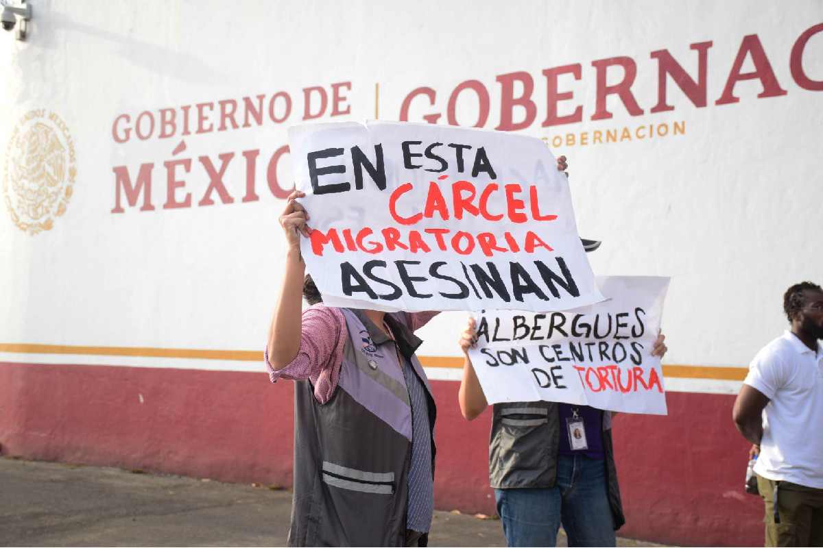 CNDH urge eliminar modelo carcelario en recintos migratorios y mejorar condiciones