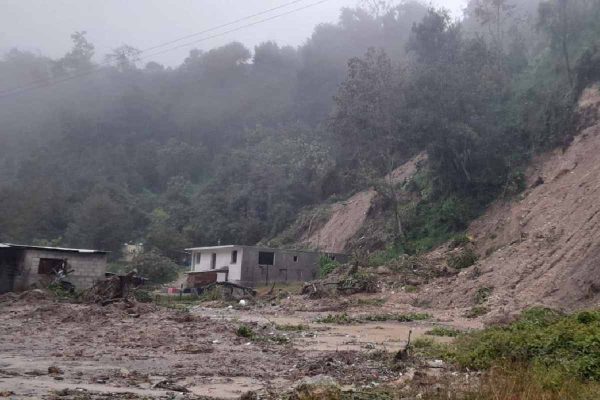 derrumbe hidalgo muerte lluvias