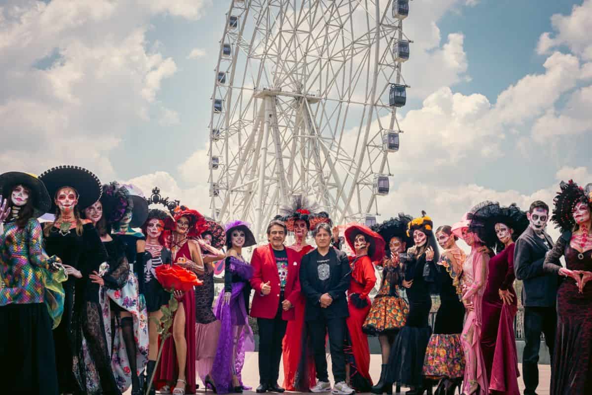 desfile chapultepec aztlan dia de muertos catrina