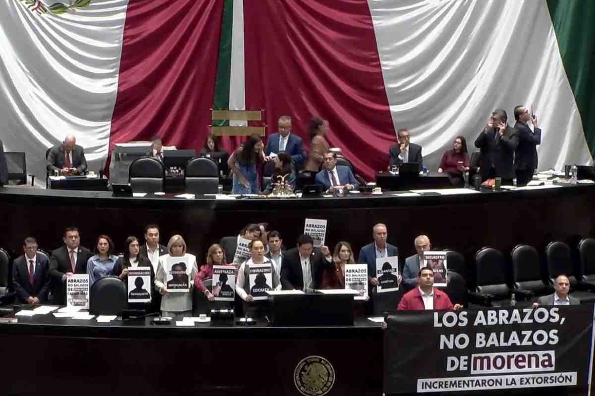 diputados oposición ley extorsión