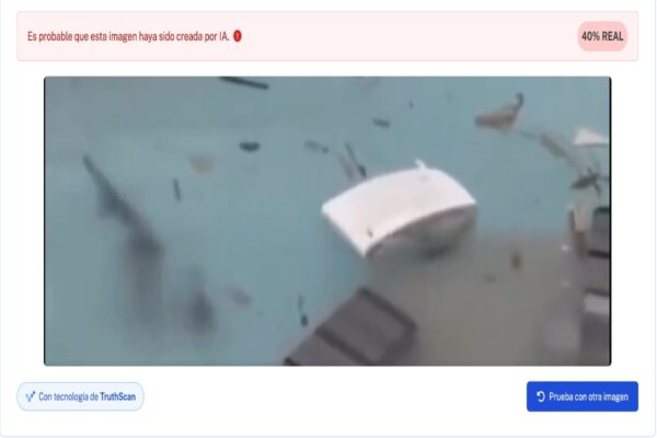 Tras el paso del huracán “Melissa” en Jamaica circulan videos desinformantes creados con IA