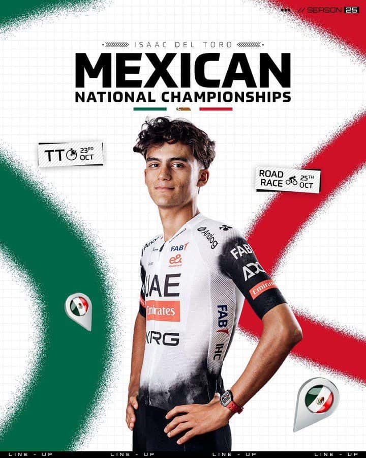 isaac del toro campeonat mundial ciclismo