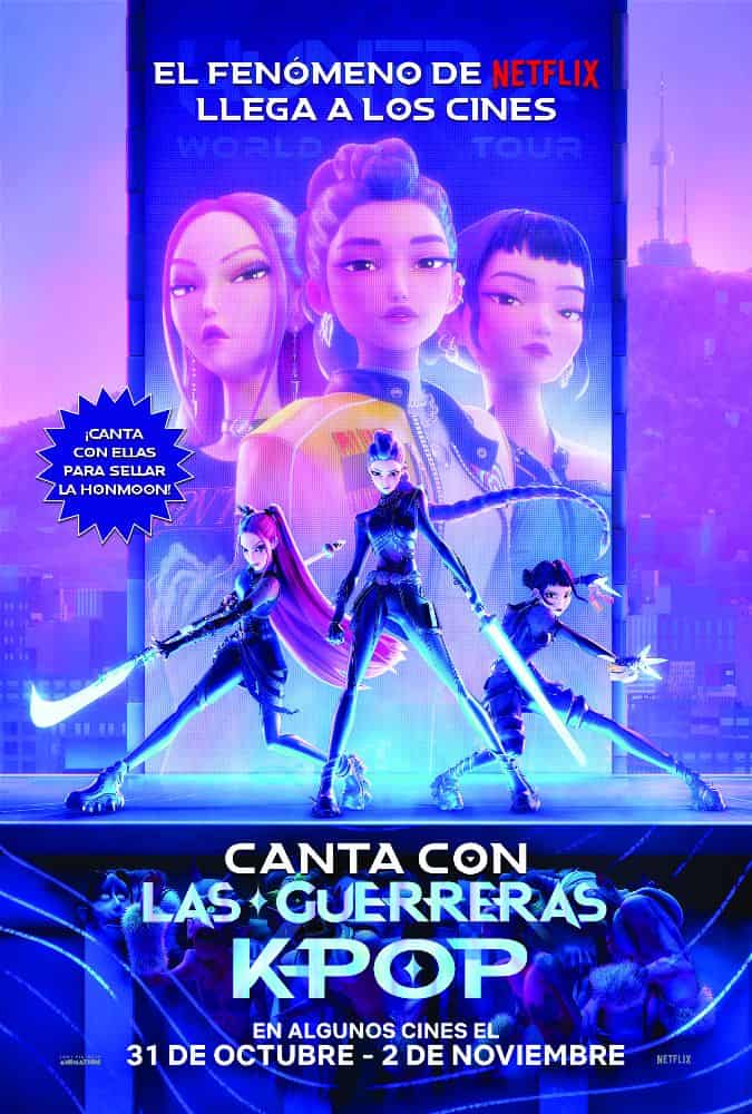 kpop demon hunters cines mexico