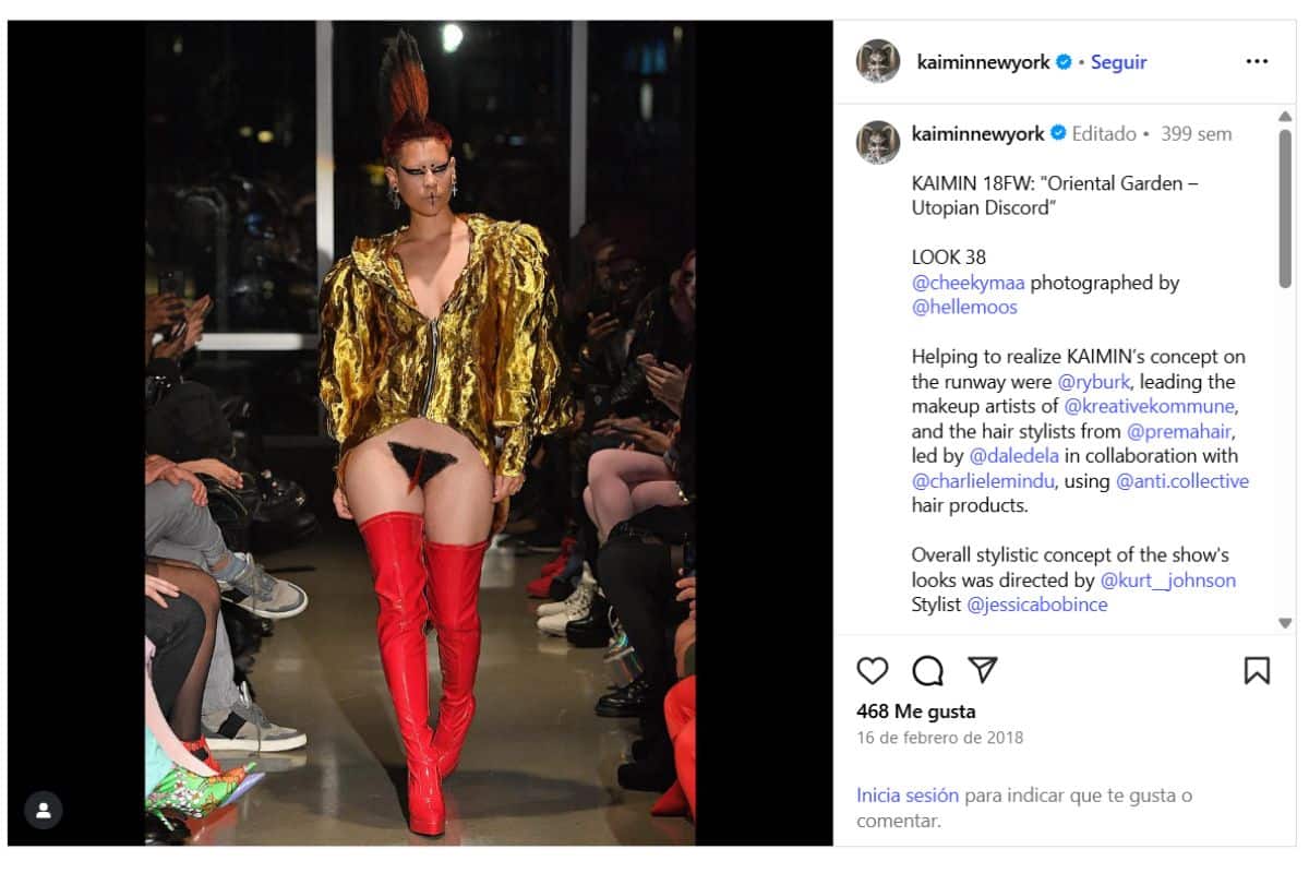 merkin vello pubico new york fashion week