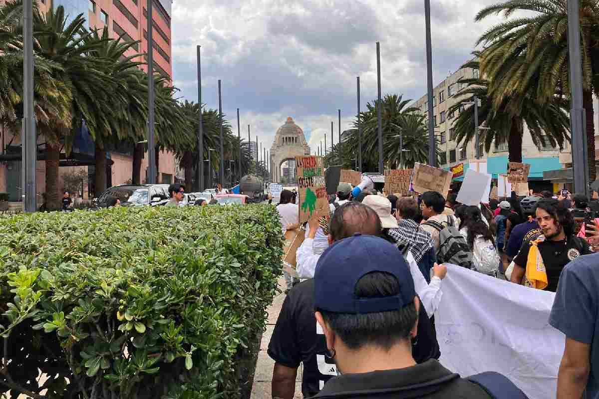 Clima, vida y futuro: activistas toman Reforma para exigir agenda ambiental justa para México