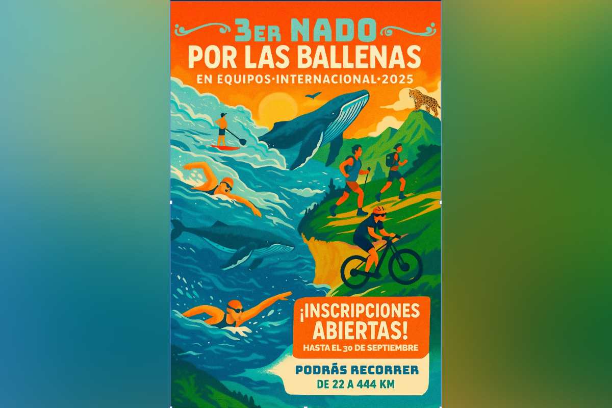 Nado con causa, la iniciativa que protege a la ballena jorobada en Nayarit a través del deporte