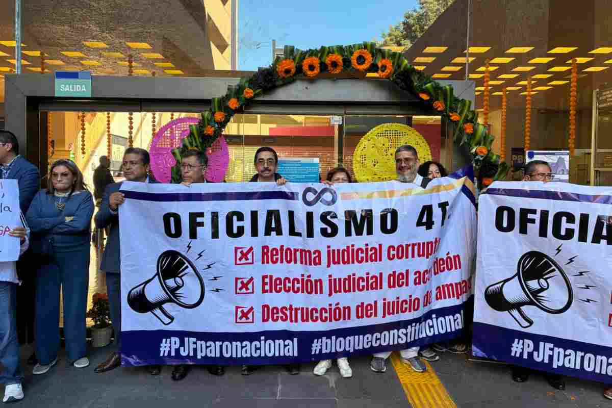 protesta trabajadores poder judicial