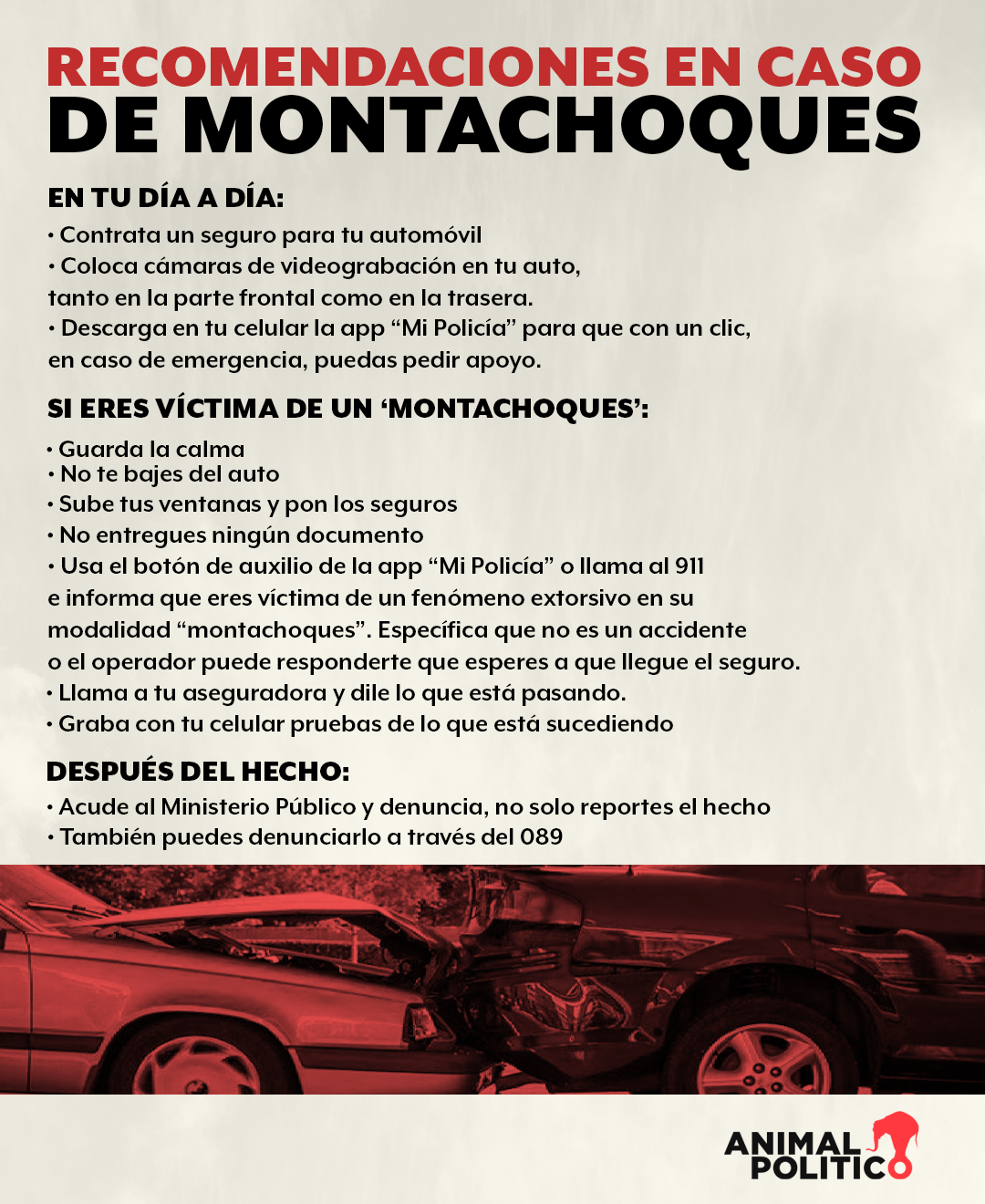 Montachoques serán considerados extorsión en Edomex; penas serán de hasta 24 años de cárcel