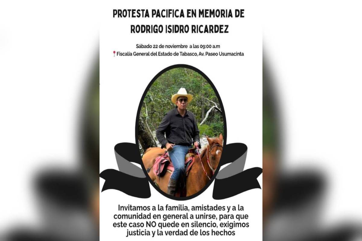 Acusan a policías de Tabasco de la muerte de joven universitario; familiares convocan a protesta