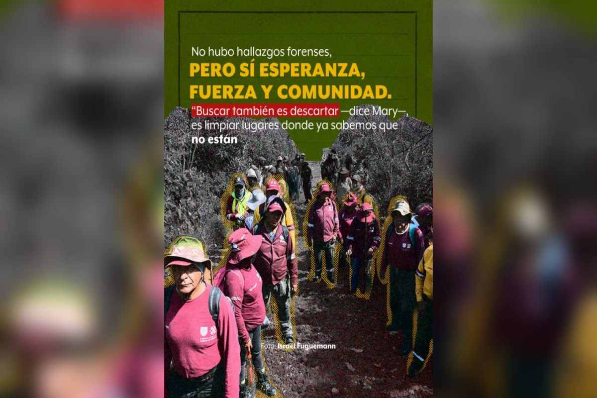 Ana busca a su hijo; Mary, a su mamá; José, a su hija: en el Ajusco, 45 mil metros sin hallazgos