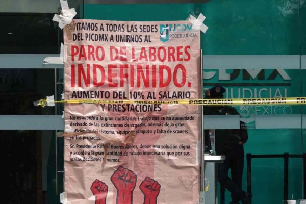 Antiguo paro del poder judicial de cdmx