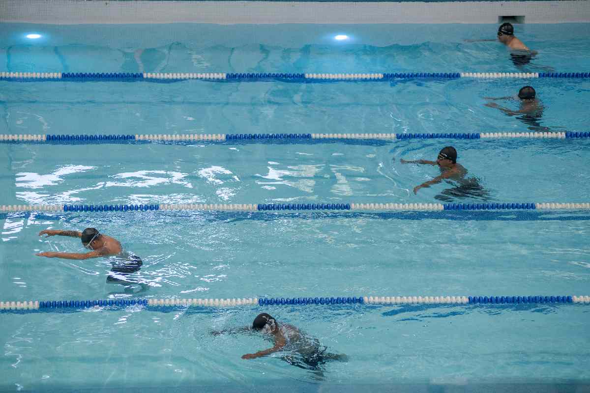 Bomberos buzos cdmx entrenamiento primera fase natación
