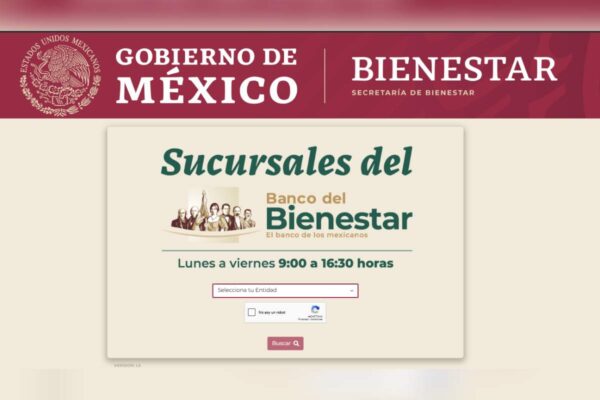 Buscador bancos bienestar dirección