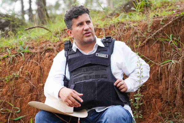 Carlos Manzo, alcalde de Uruapan