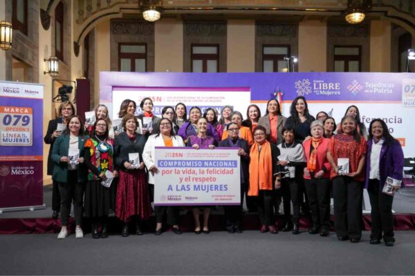Compromiso mujeres gobierno federal