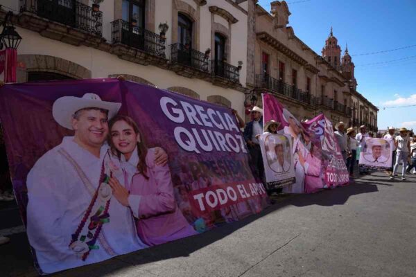 Congreso de Michoacán antes de la toma de protesta de Grecia Quiroz