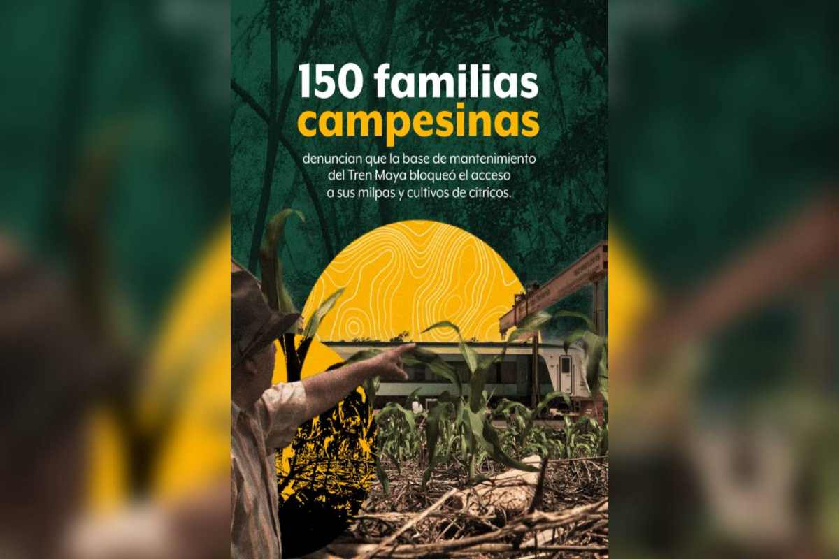 “El Tren Maya no nos trajo desarrollo”: Fonatur incumple acuerdos con campesinos de Quintana Roo