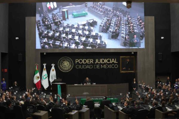 Elección presidente Tribunal Superios Justicia paro trabjadores