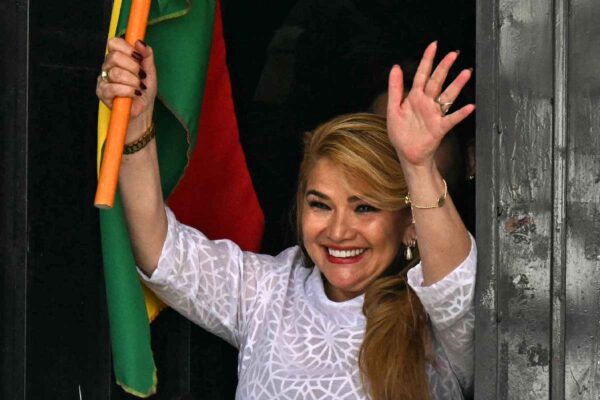 Expresidenta de Bolivia Jeanine Áñez