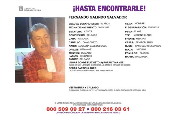 Ficha de Búsqueda transportista Fernando Galindo