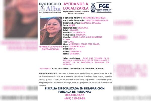 Herminia Guadalupe, hija de una buscadora, y su amiga Teresa de Jesús desaparecen en Mazatlán, Sinaloa
