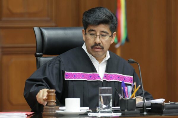 Hugo Aguilar presidente de la Corte caso juzgado