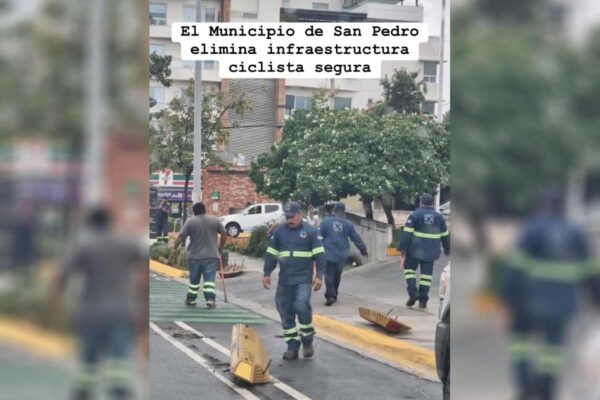 Jueza federal ordena proteger a ciclistas tras demanda contra San Pedro, Nuevo León, por retiro de ciclovía