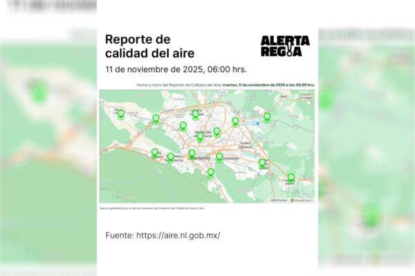 Lanzan Alerta regia, iniciativa para informar calidad del aire en el Área Metropolitana de Monterrey