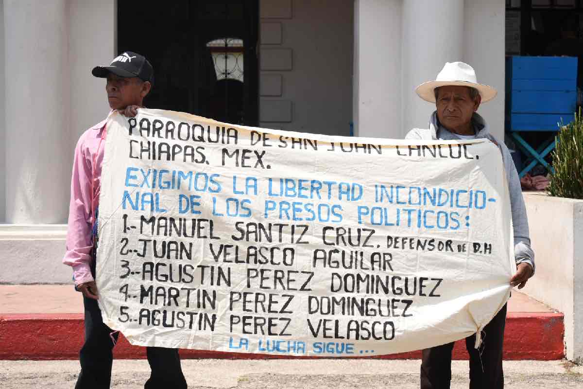 Liberan a cinco tzeltales defensores del territorio; pasaron tres años y medio en prisión por un delito fabricado_2