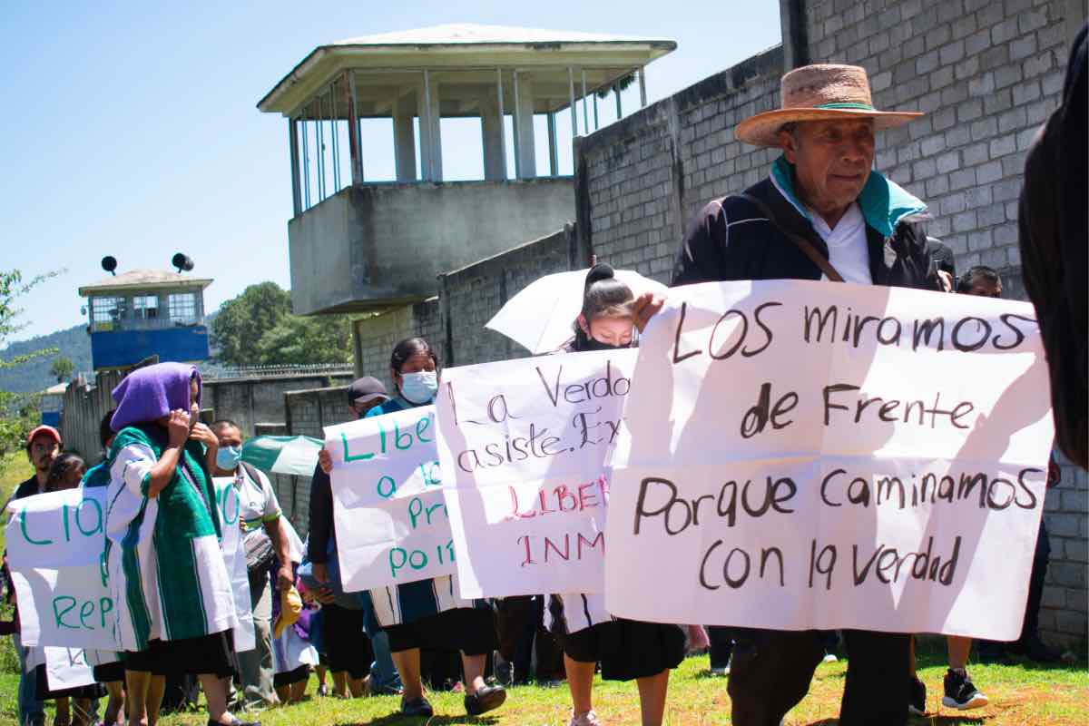 Liberan a cinco tzeltales defensores del territorio; pasaron tres años y medio en prisión por un delito fabricado_3