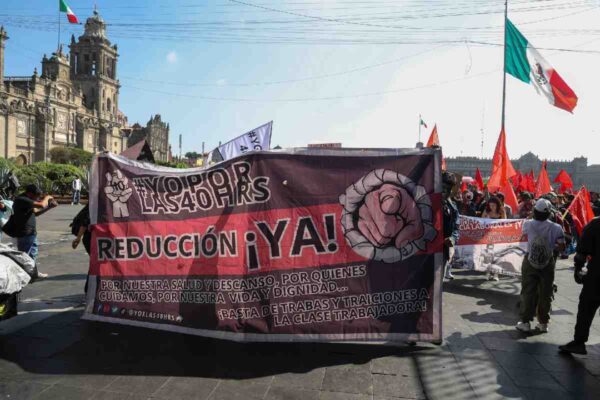 Marcha 40 horas jornada laboral