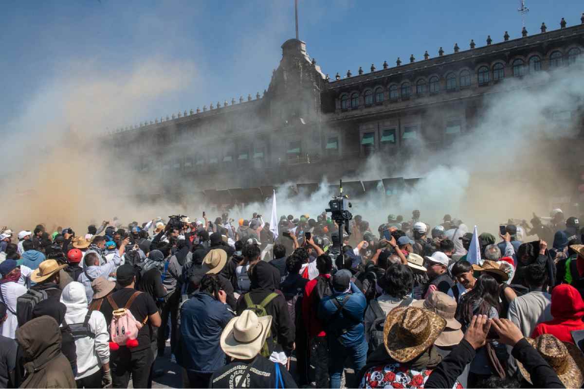 Marcha Generación Z conflicto