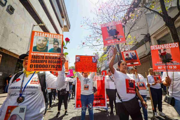 Marcha desaparecidos Culiacán, Sinaloa