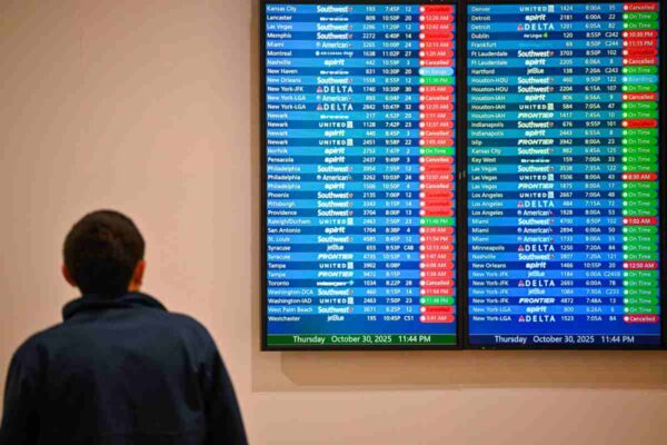 Miles de vuelos cancelados cierre gobierno