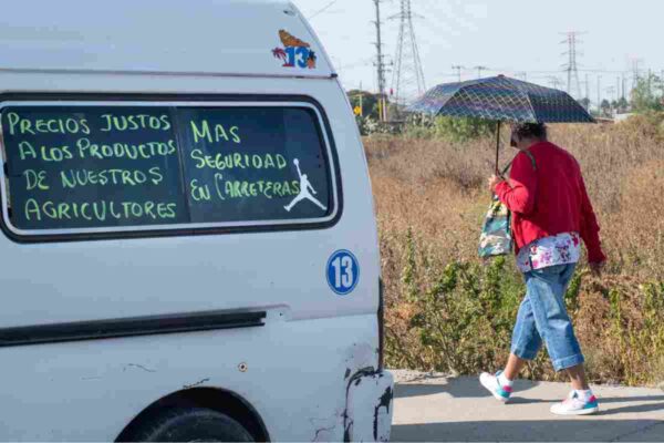 Paro campesinos transportistas