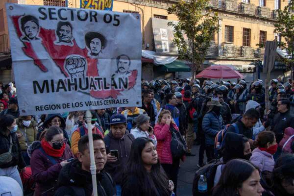 Protesta CNTE CDMX