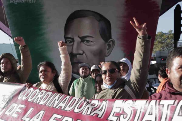 Protesta CNTE paro nacional