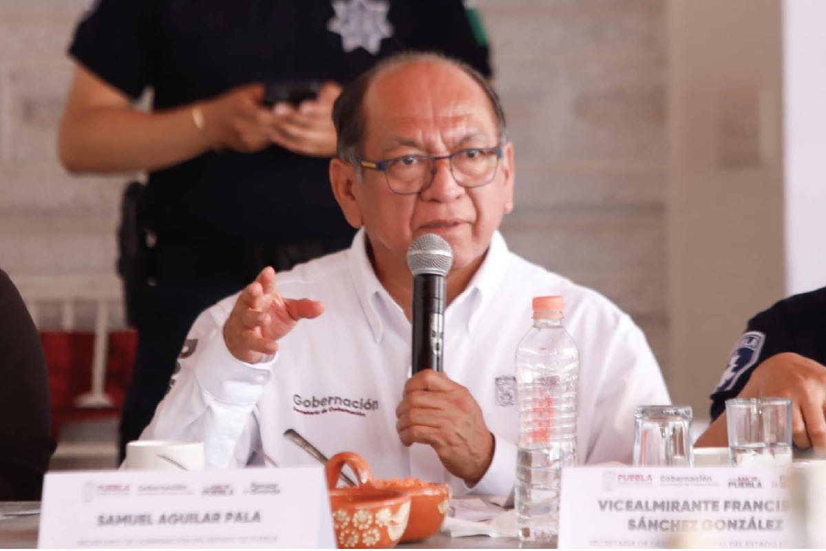 Samuel Aguilar Pala, titular de la Secretaría de Gobernación.