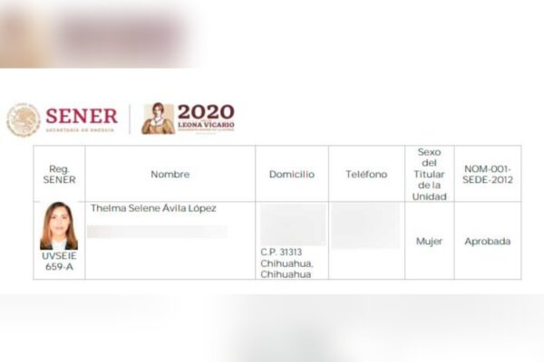 Sener mujer avalada verificar responsable waldos