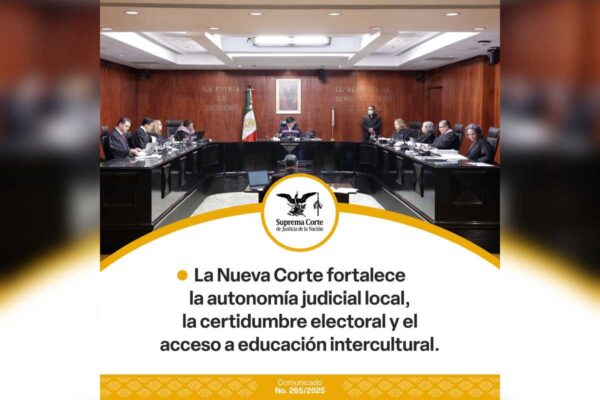 Suprema Corte boletas electorales
