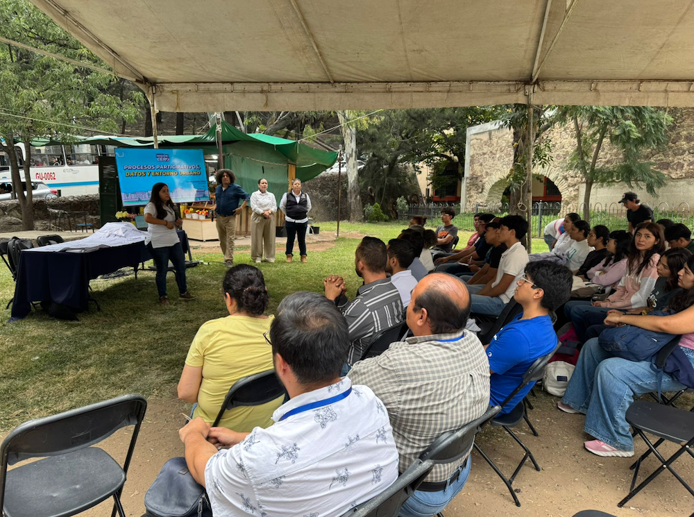 Taller participativo en Glorieta UNESCO. 