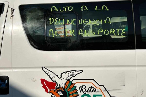 Transportistas inician jornada de bloqueos: “Todos los días somos víctimas de la violencia, exigimos seguridad”