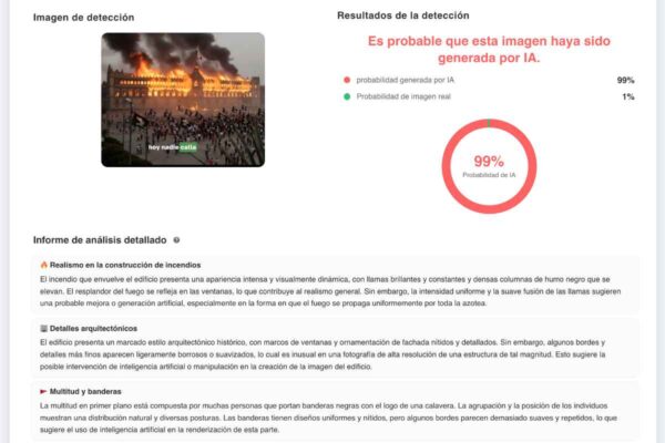 Fuente: Resultados arrojados por la herramienta Decopy AI.