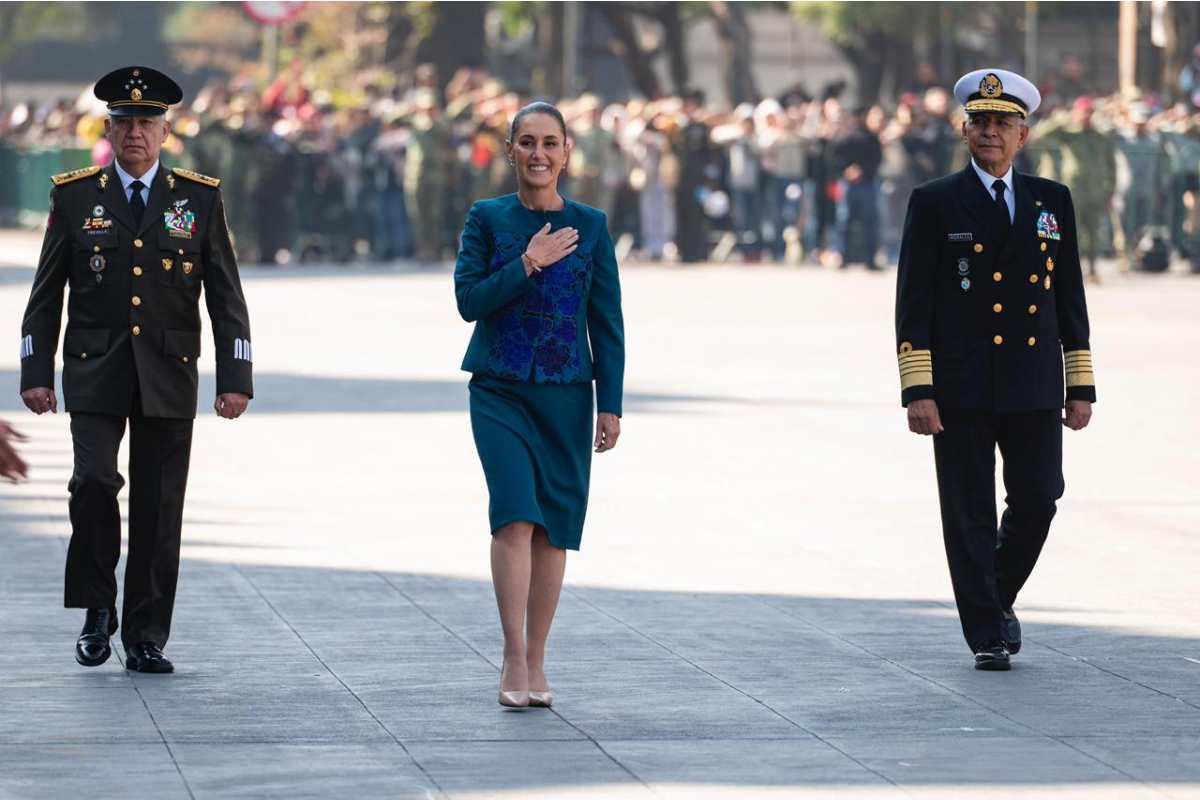 “El que convoca la violencia se equivoca”: Sheinbaum durante el desfile por el 115 aniversario de la Revolución Mexicana