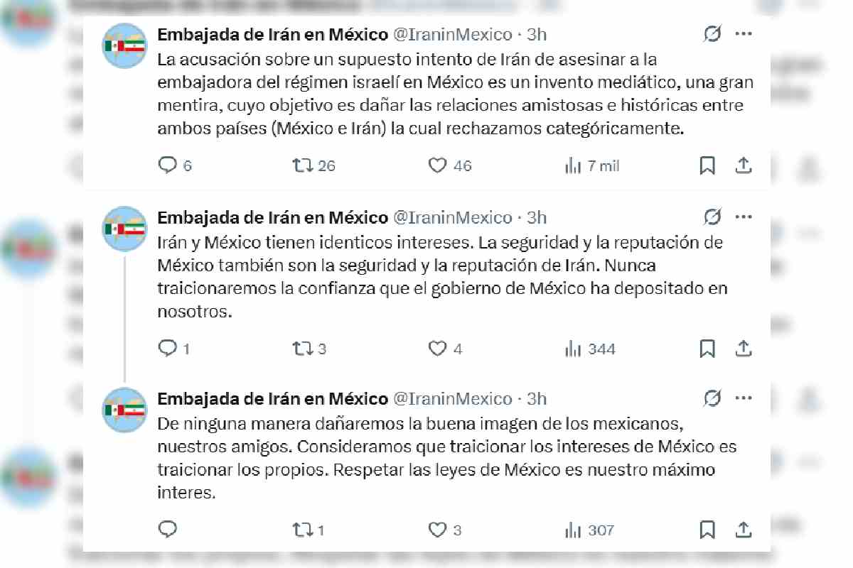 embajada irán en México