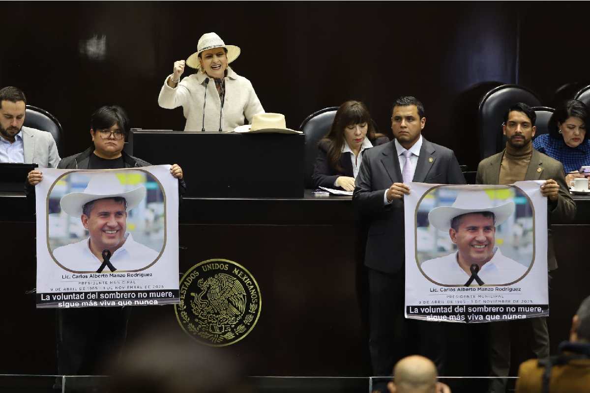 Movimiento del Sombrero buscará convertirse en partido nacional tras el asesinato de Carlos Manzo