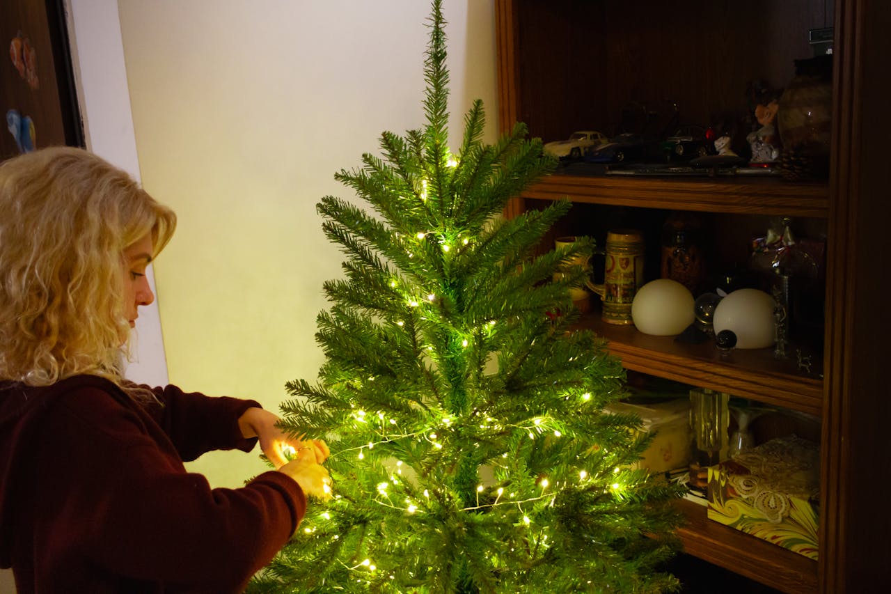 arbol de navidad artificial