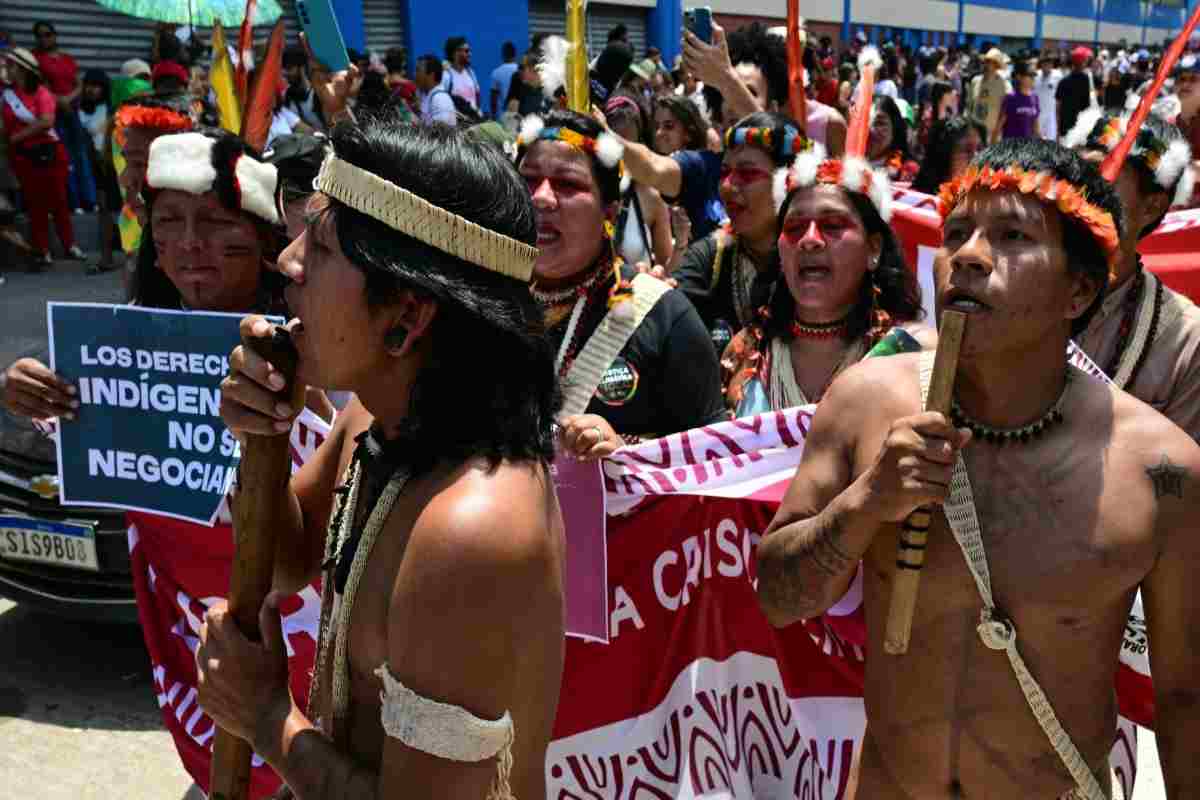 protestas indígenas brasil COP30
